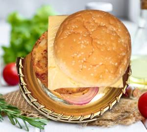 Schezwan Cheese Burger