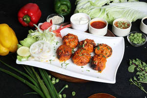 Veg Tandoori Momos [ 6 pcs ]