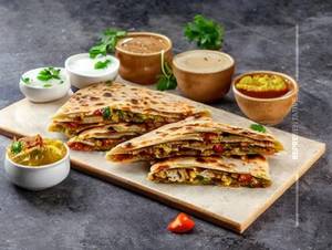 Chicken Keema Paratha 