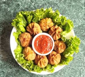 Veg Paneer Fried Momos[6 Pieces]