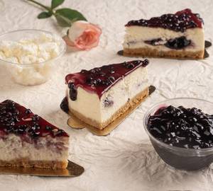 Blueberry Baked Cheese Pastry