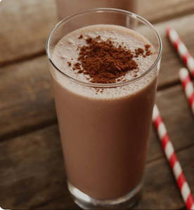 Chikoo Chocolate Milkshake