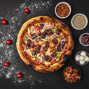 Sourdough Peri Peri Chicken Pizza