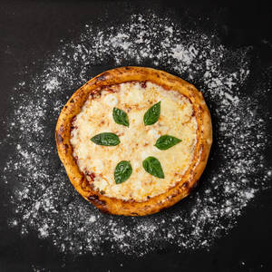 Sourdough Margherita Pizza.