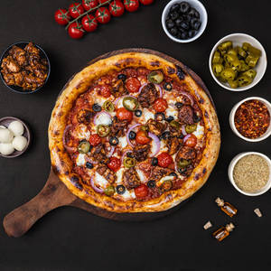 Sourdough Bbq Chicken Pizza