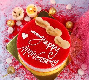 Eggless Red Velvet Cake 