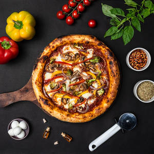 Sourdough Veggie Paradise Pizza