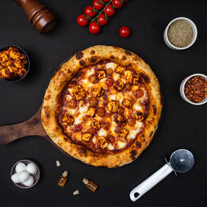 Sourdough Caprese Cheese Pizza