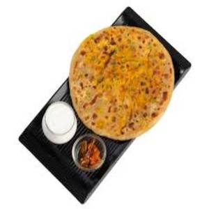 Paratha + Dahi + Achar