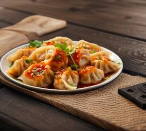 Himalayan Steam Hot Veg Momos 6 pc