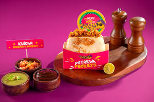 Desi Aloo Chana Pocket