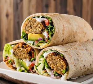 Lebanese Falafel Wrap