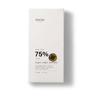75% Plain Tanzania Dark Chocolate Bar