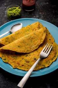 Besan Tawa Parantha