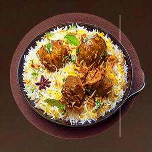 Beef dum biryani