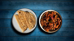 3 Chapathy + Chilly Chicken (500 Ml)