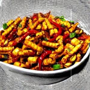 Baby corn Chilli Dry
