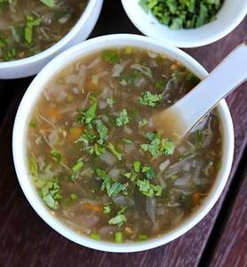 Lemon coriander soup