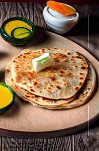 Plain namak mirch prantha
