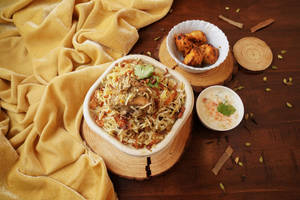 Combo Shehzada Chicken Dum Biryani + 100gm Of Chicken Tikka