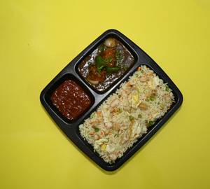 Mix Fried Rice+ Chilli Chicken