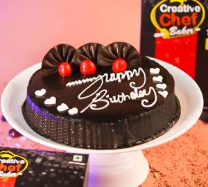 Eggless Chocolate Truffle Cake