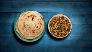 3 Porotta + Egg & Peas Fry (500 Ml)