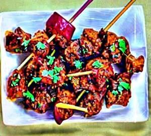 Masala chicken lollypop