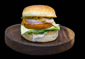 Cheese Crunch Burger