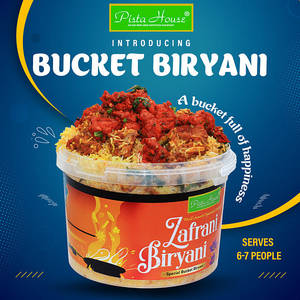 Zafrani Chicken Bucket Biryani
