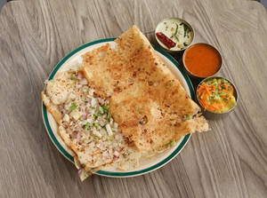 Onion Rava Dosa