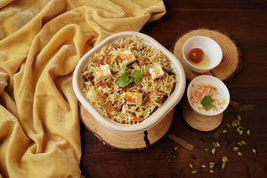 Shehenshah Paneer Subz Biryani(serves1-2)