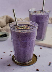 Blueberry Nuts Smoothie