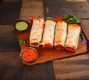 Punjabi Chaap Roll (2Pcs)