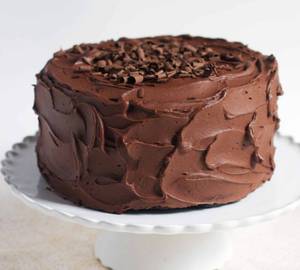 Eggless Belgian Chocolate Cake