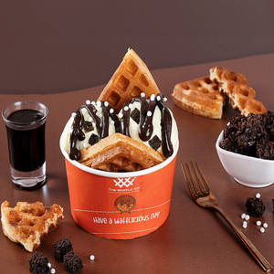 Twc Special Waffle Sundae