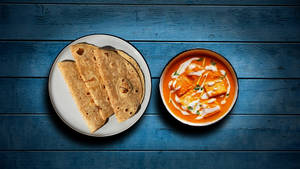 3 Chapathy + Paneer Butter Masala (500 Ml)