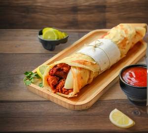 Butter Chicken Kathi Roll