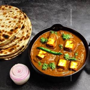 Paneer mushroom masala full