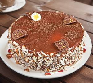 Eggless Milky Almond Cake