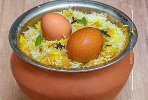 Egg biryani
