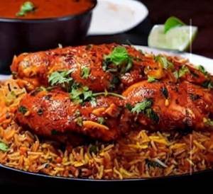 Chicken tripple schezwan rice