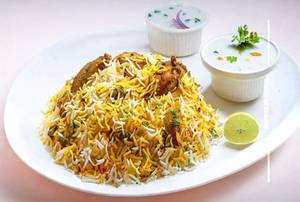 Hydrabadi chicken biryani