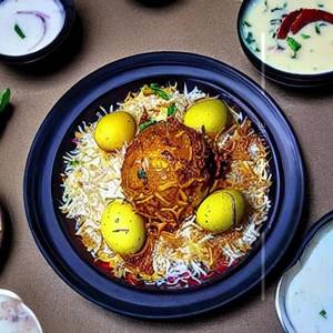 Egg biryani