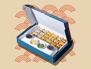 Sushi Platter - Veg (24 Pcs)