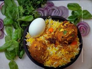 Egg Chicken Biryani          