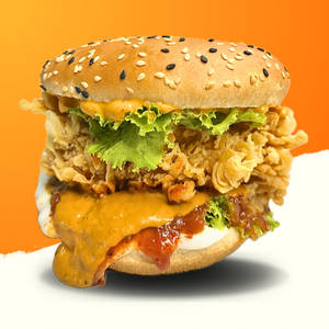 All Exotica Chick Zinger Burger