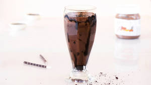 Nutella Ice Cream Shake