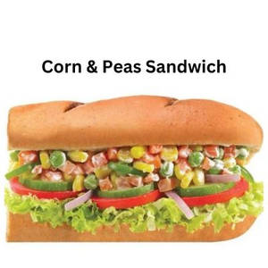 Corn & Peas Sandwich