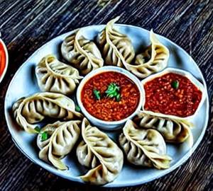 Chicken Peri Peri Steamed Momos